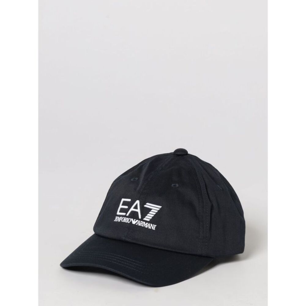 Ea7 Men Ea7 Cotton Hat With Embroidered Logo